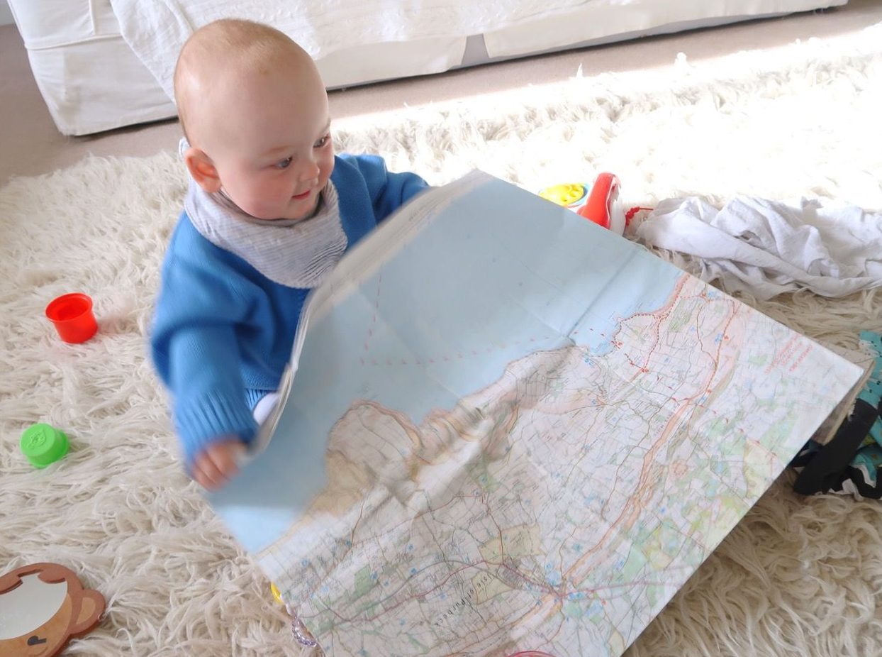 baby travel learning