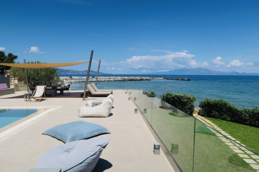 ZAKYNTHOS ZANTE ZEN SEA FRONT POOL VILLA